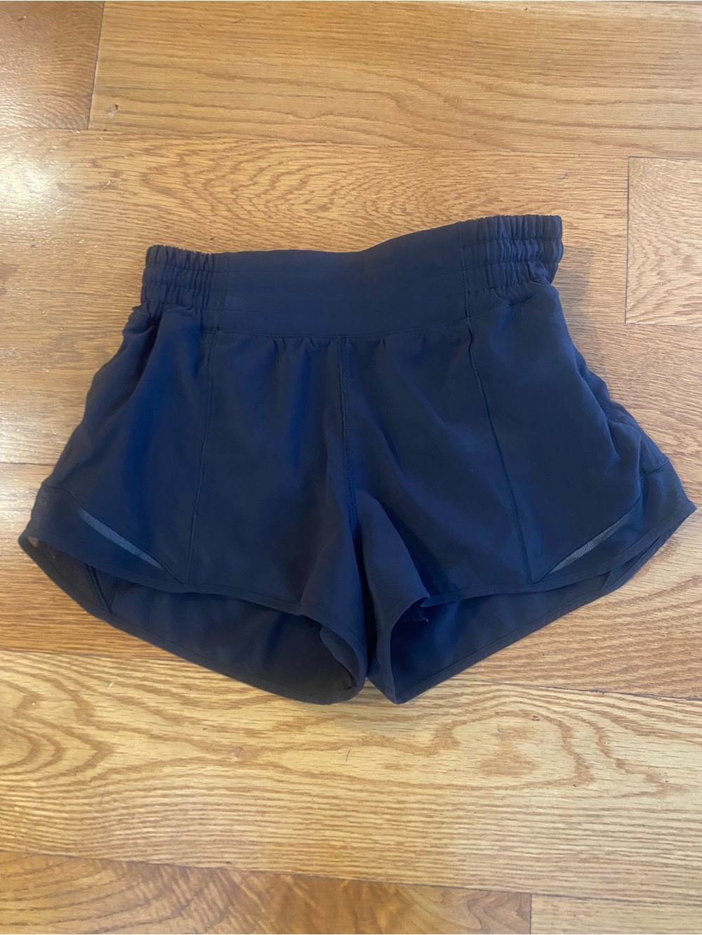 Lululemon Woman’s High-Waist Black Performance Shorts